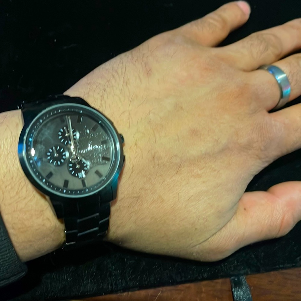 OROBIANCO black chronograph (Italian)